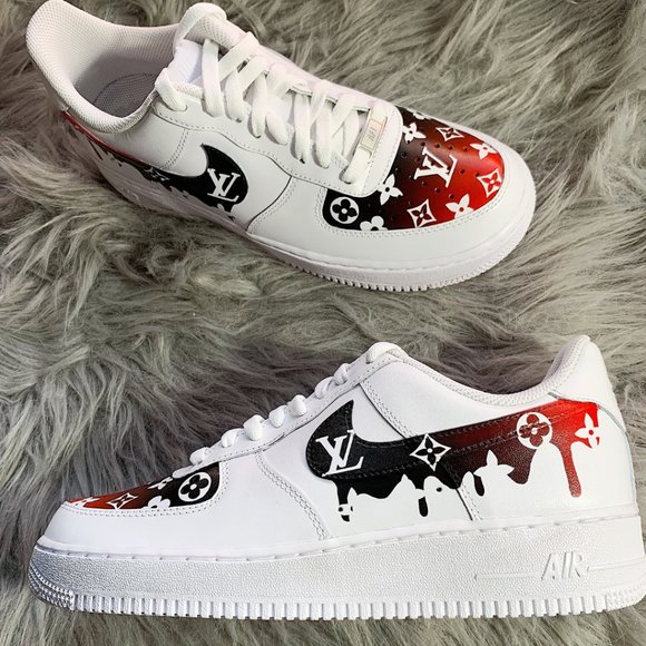 Authentic Nike Air Force 1 Custom Free Shipping - Picture 3 of 6